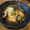 マンジャーレ - エビと焼きナスのそうめん風冷製パスタ