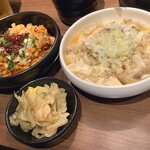 麻婆豆腐TOKYO - ダブル麻婆豆腐定食