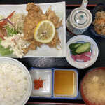 たつみ食堂 - とりから揚げ定食 946円