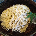 そば半 - せいろ(細麺、大盛り、そうめん風)