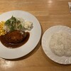 らすぷーる - 日替わりランチ　ハンバーグチーズ焼き　935円