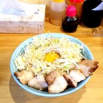 178655735 - あえめん。野菜マシ、ニンニクマシ