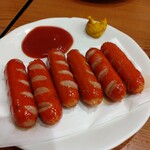 信濃路 - 赤ウインナー揚げ