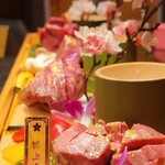 個室焼肉 夜桜 - 