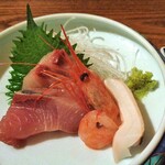 japanese restaurant 旬菜 籐や - 刺身盛り合わせ