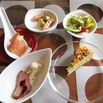 エルパーニャ ミロ - 本日のオードブル５品（ランチA ¥1575）