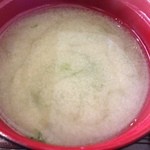 ひやけ - のりの味噌汁