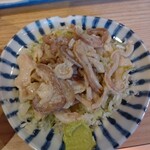 立呑み晩杯屋  - ガツ刺しは安定の旨さ