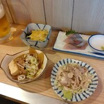 立呑み晩杯屋  - まずはこのセットで