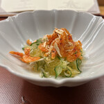 美会 - 甘夏と胡瓜と桜海老とナッツと、爽やか〜！