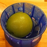 日本料理 櫻川 - 青梅の白ワイン煮
