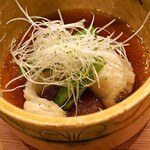 日本料理 櫻川 - アコウのチリ蒸し