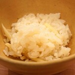 Nihon Ryouri Sakuragawa - 新生姜の炊き込みご飯