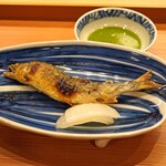 日本料理 櫻川 - 鮎の塩焼き