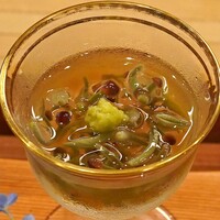 日本料理 櫻川 - 蓴菜（山葵がのっております）
