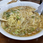 Ramen Hausu Nishiki - 酸辣湯麺の麺です。