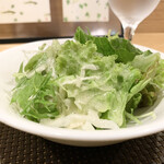 Bistro Horitetsu - ワンプレートランチのサラダ