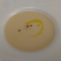イタリア料理 Trattoria Mezzanino - 淡路島産タマネギのズッパ