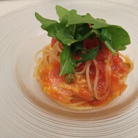 イタリア料理 Trattoria Mezzanino - 3種のトマトを使った冷製カッペリーニ