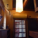 下町モダン食堂 - <2013/03/17>入口を中から見ると・・
