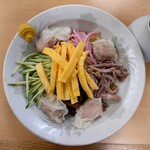湯乃泉 東名厚木健康センター - 2022年6月　冷やし中華ワンタン麺（夏季限定）　1200円