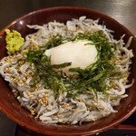 須坂屋そば - 釜揚げしらす丼