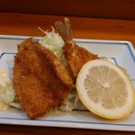 かぶと - 2107鰯フライ2