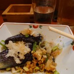 かぶと - 2108揚げ出し茄子