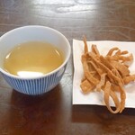 Chabo-Zu - 蕎麦茶、揚げ蕎麦