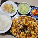 吉祥飯店 - ◆「マーボ豆腐定食」