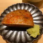 すが弥 - 鮟肝です。この濃ゆい味付けが口に合う