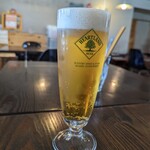 カメレオン食堂 - 生ビール（ハートランド）500円
