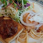 洋食屋 Tomato畑 - 日替わりランチ おかずアップ