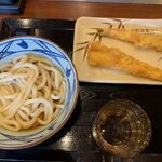 Marugame Seimen - 【ぶっかけ（並）…340円】【いか天…140円】【えび天…160円】2022/6