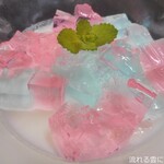 TUMAこいカフェ - 料理写真:あじさいヨーグルトゼリー