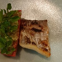 cenci - 今回のベストディッシュ。太刀魚とトマト。トマトを ああしてこうして 食べます。www