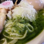 塩そば専門店 桑ばら - 冷やし塩そば（バジル）