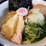 塩そば専門店 桑ばら - 冷やし塩そば（バジル）