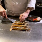 池袋 鉄板焼 碧 天X - 