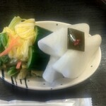 とんかつ桂 - 漬け物