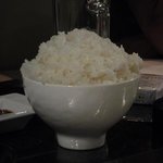 正泰苑 新橋店 - ご飯のアニメ盛り