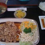 エビス亭 - 生姜焼き定食