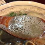 烈志笑魚油 麺香房 三く - 2013/03/17再訪　この色。。。