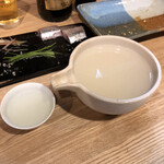 手打ちそばちくま - ⑨磐城壽 槽口直汲み生酒 限定、2杯目