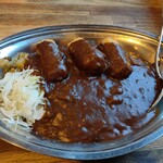 カレーの市民 アルバ - コロッケ大盛り