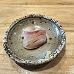 天ぷら たけうち - 朝締め石鯛