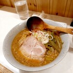 Kasu Ramen Momokichi - かすらーめん(醤油) 880円