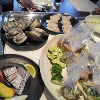 鉄板焼 銀明翠 - 料理の素材