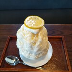 珈琲屋らんぷ - レモンみるくかき氷