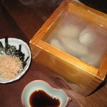 もっちもちの蕎麦掻き